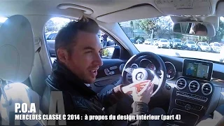 Nouvelle Mercedes Classe C 2014 : à propos du design intérieur - Essai 4/5
