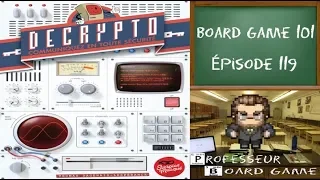 Board Game 101 (EP119) Decrypto - Règles et critique