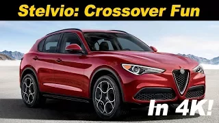 2018 Alfa Romeo Stelvio Review and Road Test In 4K