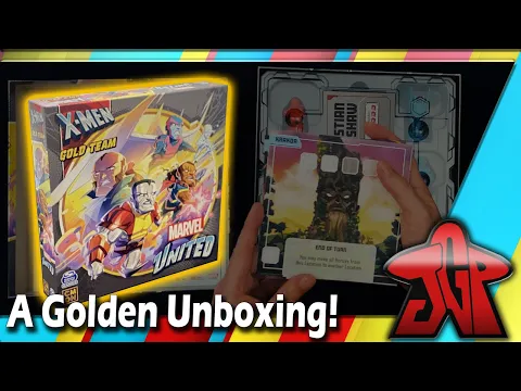 Marvel United: X-Men – Gold Team unboxing