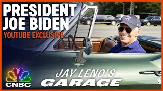 President Biden & Jay Leno Drive Electrified 1978 Ford F100 | CNBC Prime
