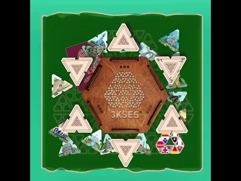 2022 3KSES boardgame - The whole world in tiny box