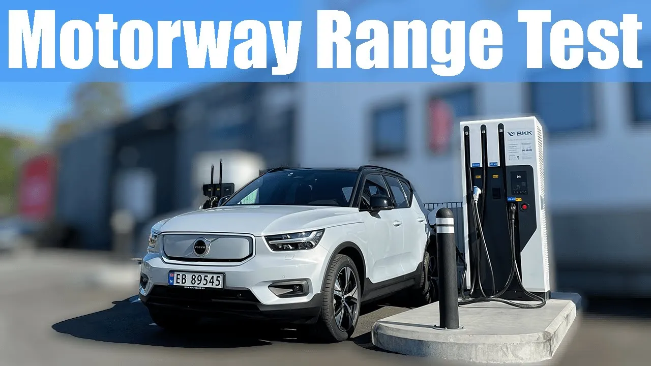 Volvo XC40 P8 Recharge | Motorway Range Test