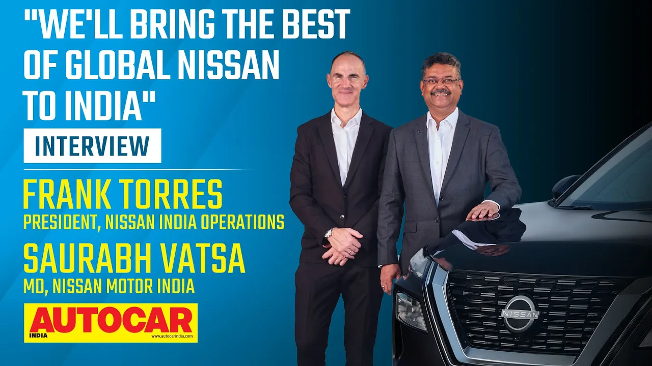 Nissan X-Trail India launch, new SUVs & more - Nissan's Saurabh Vatsa & Frank Torres | Autocar India
