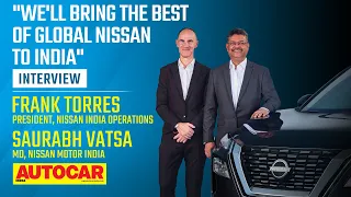 Nissan X-Trail India launch, new SUVs & more - Nissan's Saurabh Vatsa & Frank Torres | Autocar India