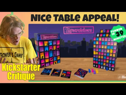 Skyscratchers: A Sneakily Strategic Game of Escaped Cats -Kickstarter Critique Review