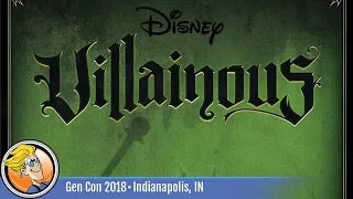 Villainous — game overview at Gen Con 2018
