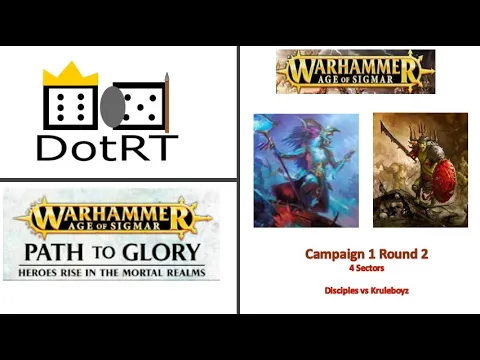 Path to Glory 1 Round 2 Disciples vs Kruleboyz