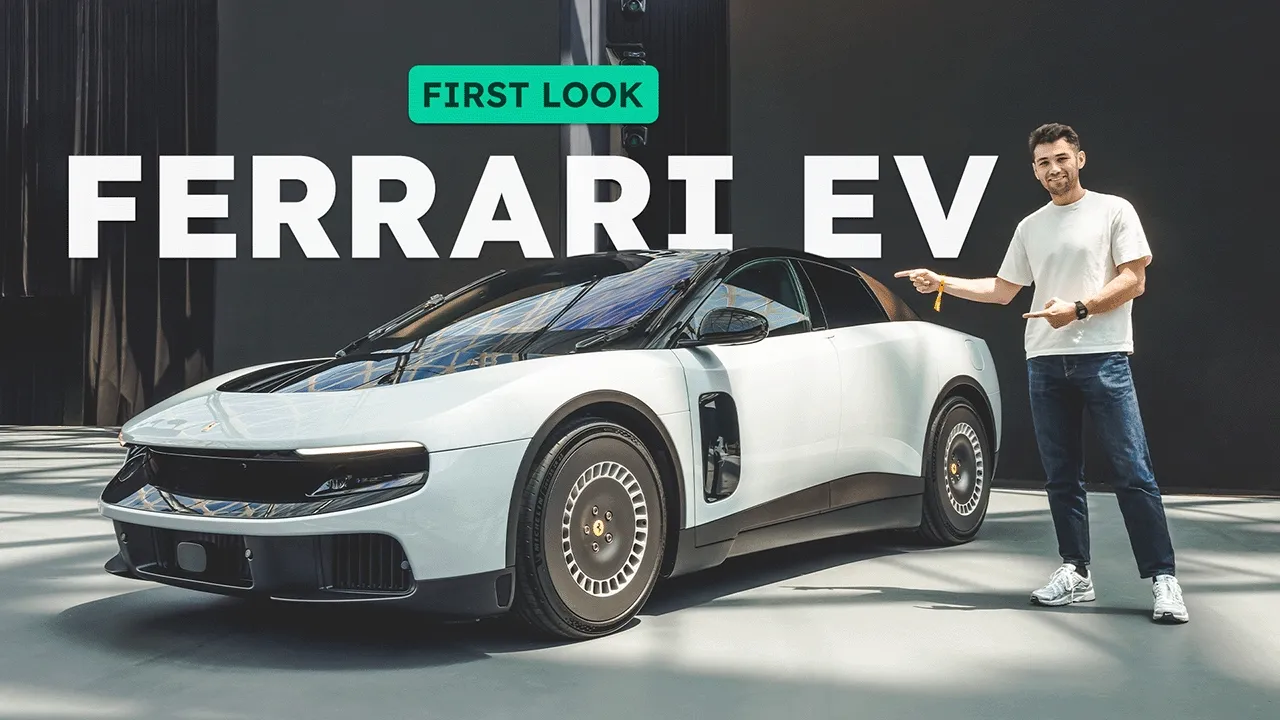 I Saw Ferrari's Wild New EV