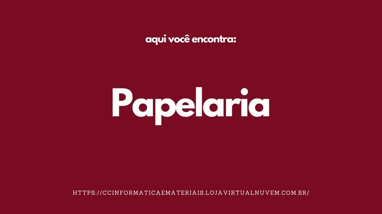 Vídeo de CC Informática E Materiais Para Escritório 