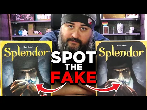 One of these is fake. (How To Spot Counterfeit Board Games)