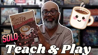 Be your best barista self and create latte art in Latte Throwdown | Solo Teach & Play