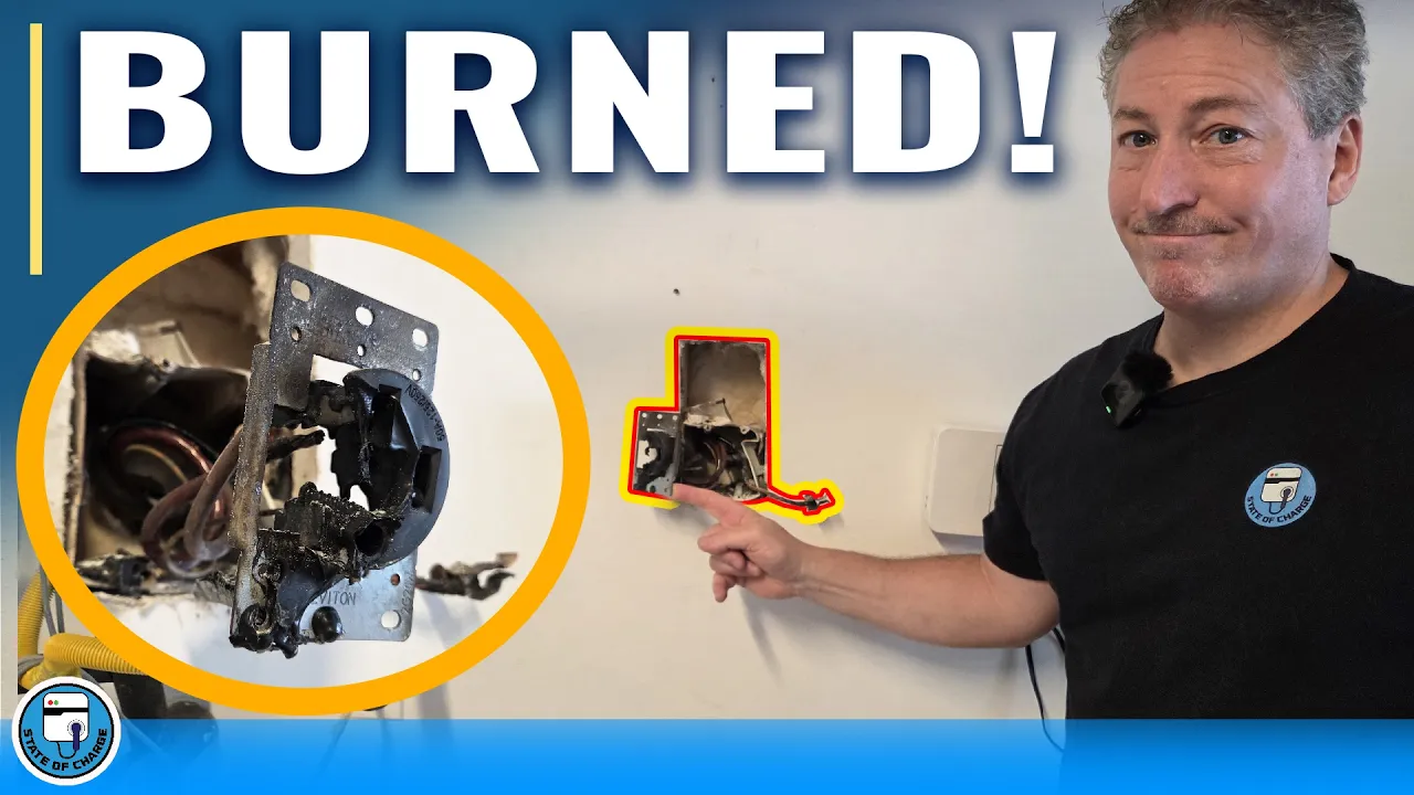Recharge Rescue Oregon: Burned NEMA 14-50 Outlet Replaced With Hardwired EV Charger