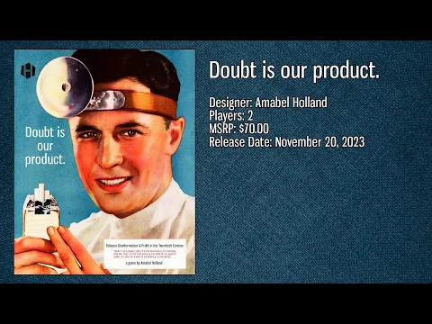 Doubt Is Our Product Overview