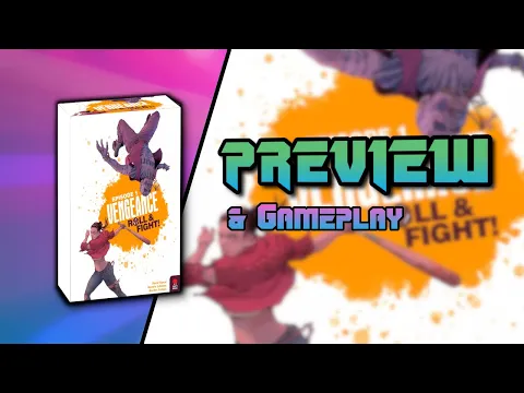 Vengeance Roll & Fight Kickstarter Preview and Gameplay by Mighty Boards