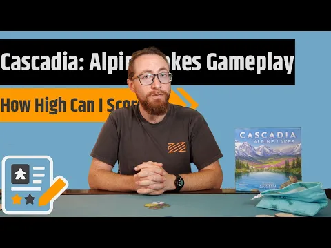 Cascadia: Alpine Lakes Solo Gameplay - We're Going Up Up Up...