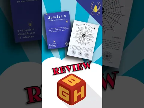 Board Game Heaven How To Play & Review 243: Spindel 4 - Het Nieuwe 4-op-1-rij!