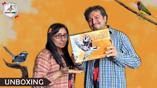 Unboxing WINGSPAN: EXPANSIÓN OCEANÍA | Maldito Games | Juego de Mesa || Aventureros Lúdicos