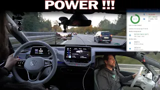 VW Id.3 Pure 45 kWh - Top speed 160 km/h range test with battery temp (EV Notify)