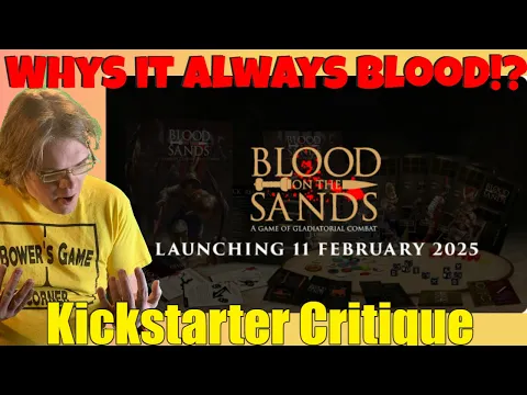 Blood On The Sands - Kickstarter Critique Review