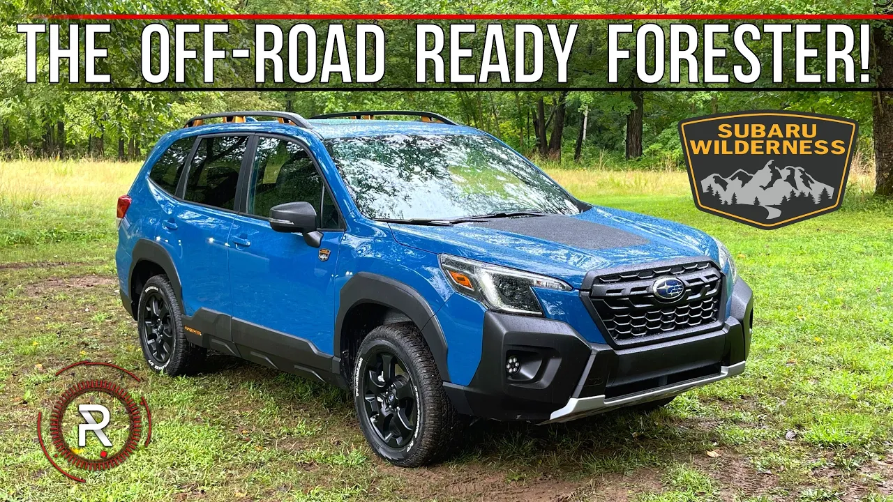 The 2022 Subaru Forester Wilderness Is A Lifted More Off-Road Capable SUV