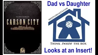 Dad vs Daughter - Meeple Realty - Carson City Saloon Insert