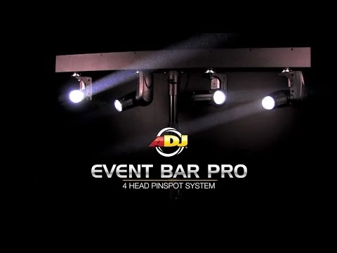 Product video thumbnail for ADJ American DJ Event Bar Pro 4x10-Watt White LED Light