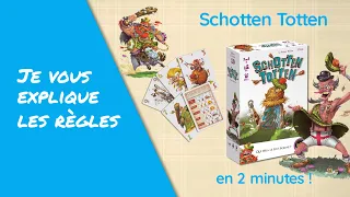 Je vous explique les règles du jeu SCHOTTEN TOTTEN en moins de 2 minutes!