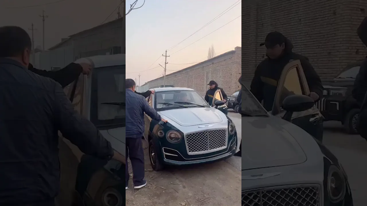 A Fake Chinese Bentley 😳 #bentley #supercars #vehicles