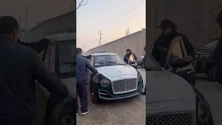 A Fake Chinese Bentley 😳 #bentley #supercars #vehicles