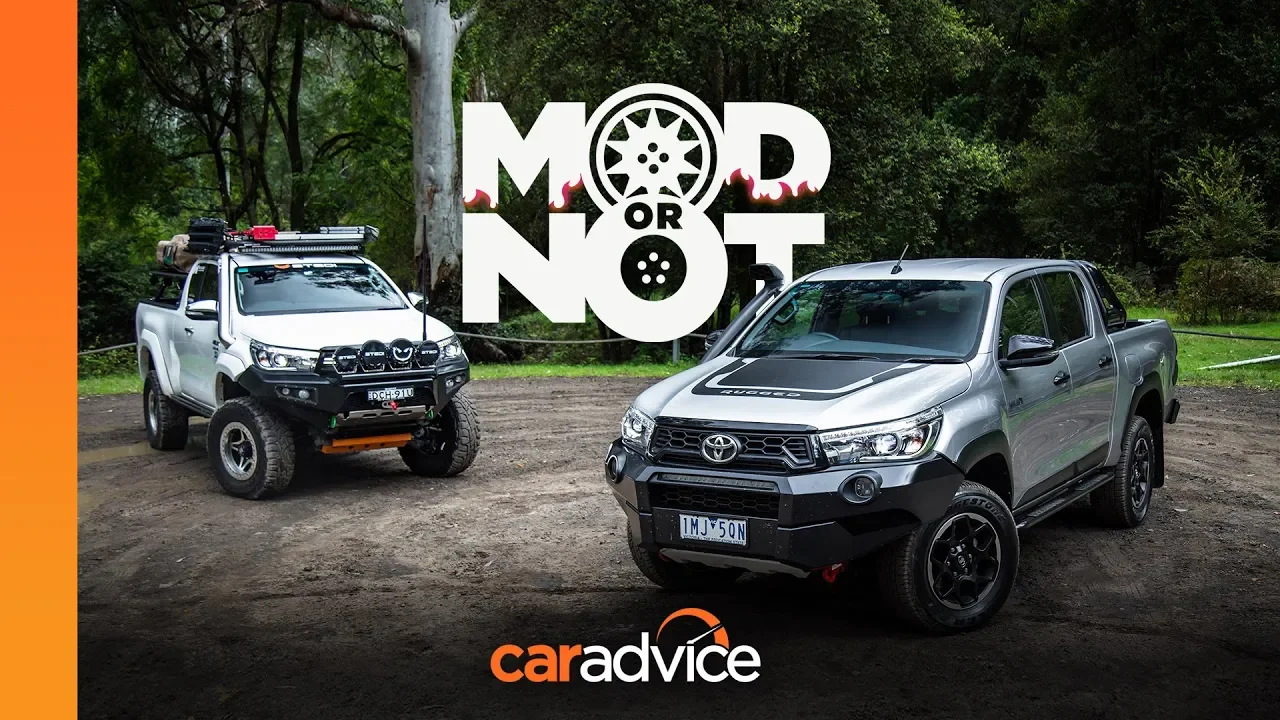 Mod or Not: 2018 Toyota Hilux Rugged X v Modded Hilux