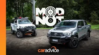 Mod or Not: 2018 Toyota Hilux Rugged X v Modded Hilux