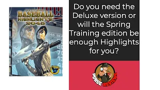 Baseball Highlights 2045 Deluxed Edition vs Spring Training by Purge Reviews