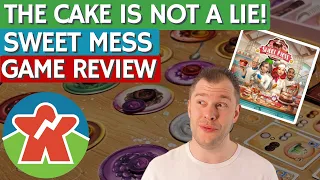 Sweet Mess - Board Game Review - The Cake Is Not A Lie!
