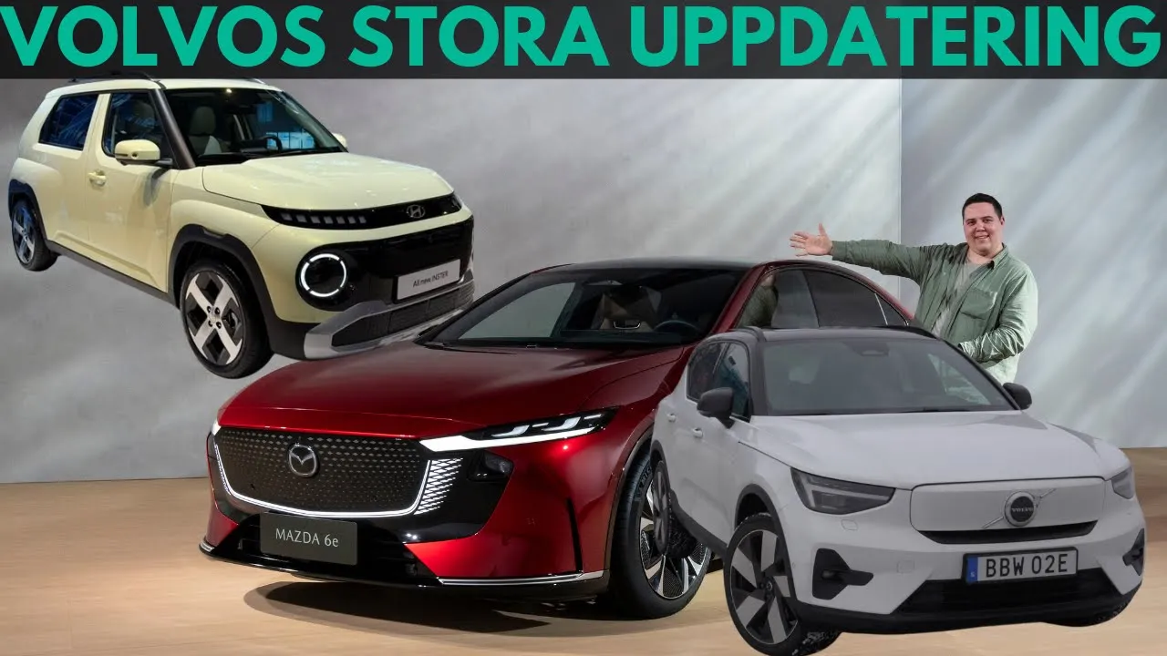 Nya elbilar får svenska priser - Volvo, Mazda m fl. | Elbilsmagasinet