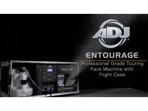 Product video thumbnail for ADJ American DJ Entourage 1500-Watt DMX Faze Machine