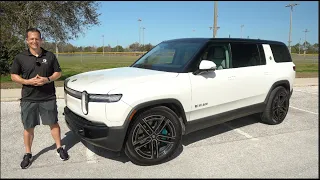 The 2026 Rivian R1S Quad-Motor is a better SUV than a Cadillac Escalade IQ