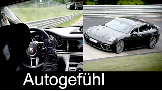 2017 Porsche Panamera Nürburgring Nordschleife record lap 7:38 feature all-new neu