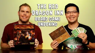 Unboxing The Red Dragon Inn - Medieval Drinking Board Game