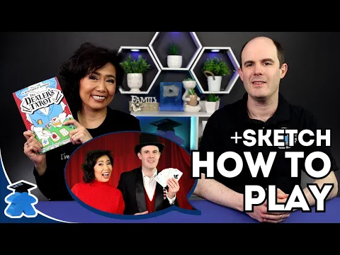 The Dealer's Tarot - Official How to Play with Sketch. Complete, Clear, Concise Board Game Tutorial