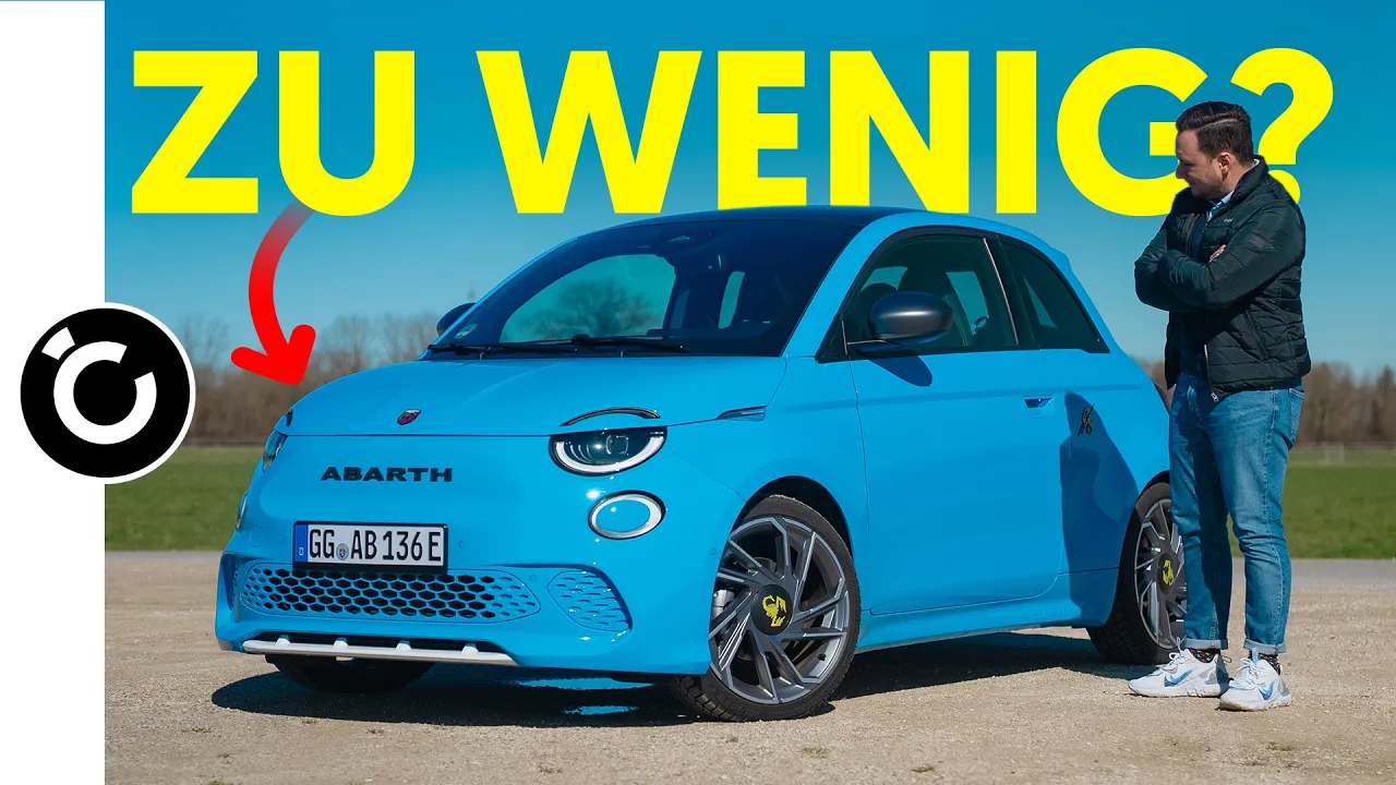 Weniger Leistung als der Verbrenner! Was kann der ABARTH 500e?
