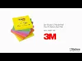 3m Postit Z-Note Ref 76x76 Neon Ast Pk6 video
