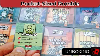 Rotation Rumble | Unboxing - A Pocket-Sized Card Brawler