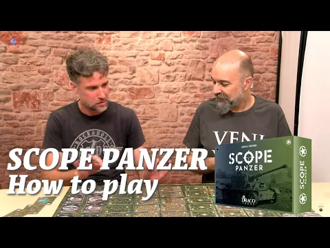 SCOPE Panzer from @DRACOIDEAS: how to play with designer Juan Nácher