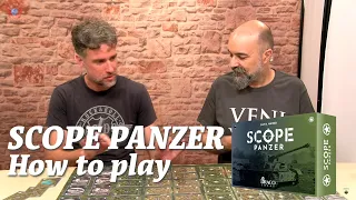 SCOPE Panzer from @DRACOIDEAS: how to play with designer Juan Nácher