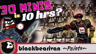 HOW LONG to paint ALL Crossbowmen from the Assassin's Creed Brotherhood of Venice Board Game?