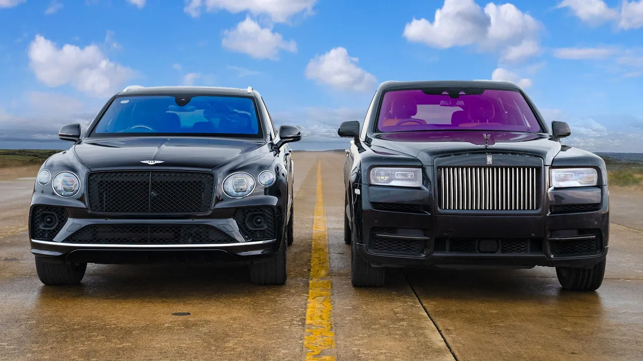 Rolls-Royce Cullinan v Bentley Bentayga: DRAG RACE