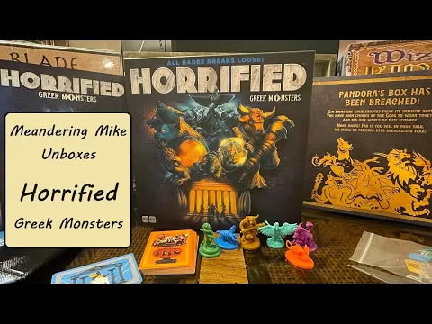 Unboxing Horrified - Greek Monsters from Ravensburger