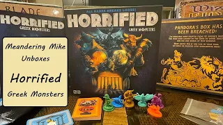 Unboxing Horrified - Greek Monsters from Ravensburger