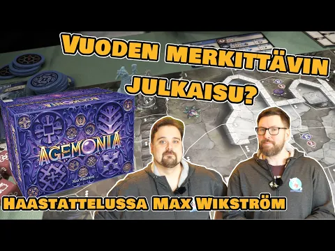 Agemonia Lautapelit.fi Helsingin myymälässä | Haastattelussa Max Wickström | Kuinka pelataan?